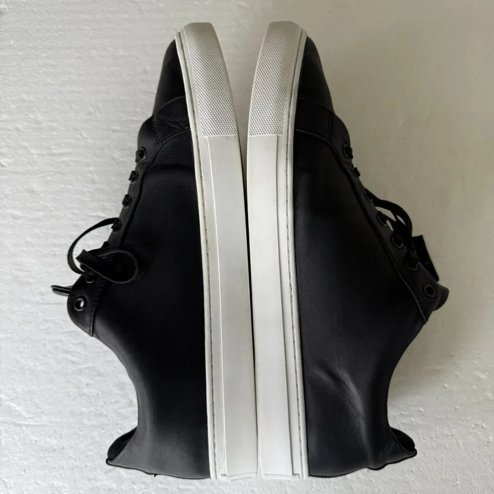 Thursday Premier Low Top Men's Black White Casual Classic Shoe Sneaker Size 12.5